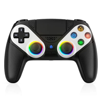 Wireless Gaming Controller - RGB Lighting + Motion Sensing + Programmable Buttons For PS5-Compatible Precision Gameplay