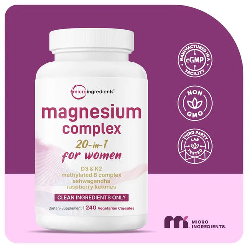 【Limited Time Buy 3 Get 1 Free】Magnesium Complex Capsules for Women