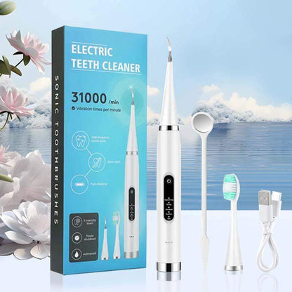 Blast Away Stubborn Tartar Instantly With This Sonic Dental Calculus Remover & Toothbrush Combo