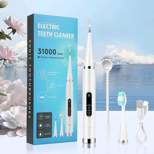 Blast Away Stubborn Tartar Instantly With This Sonic Dental Calculus Remover & Toothbrush Combo