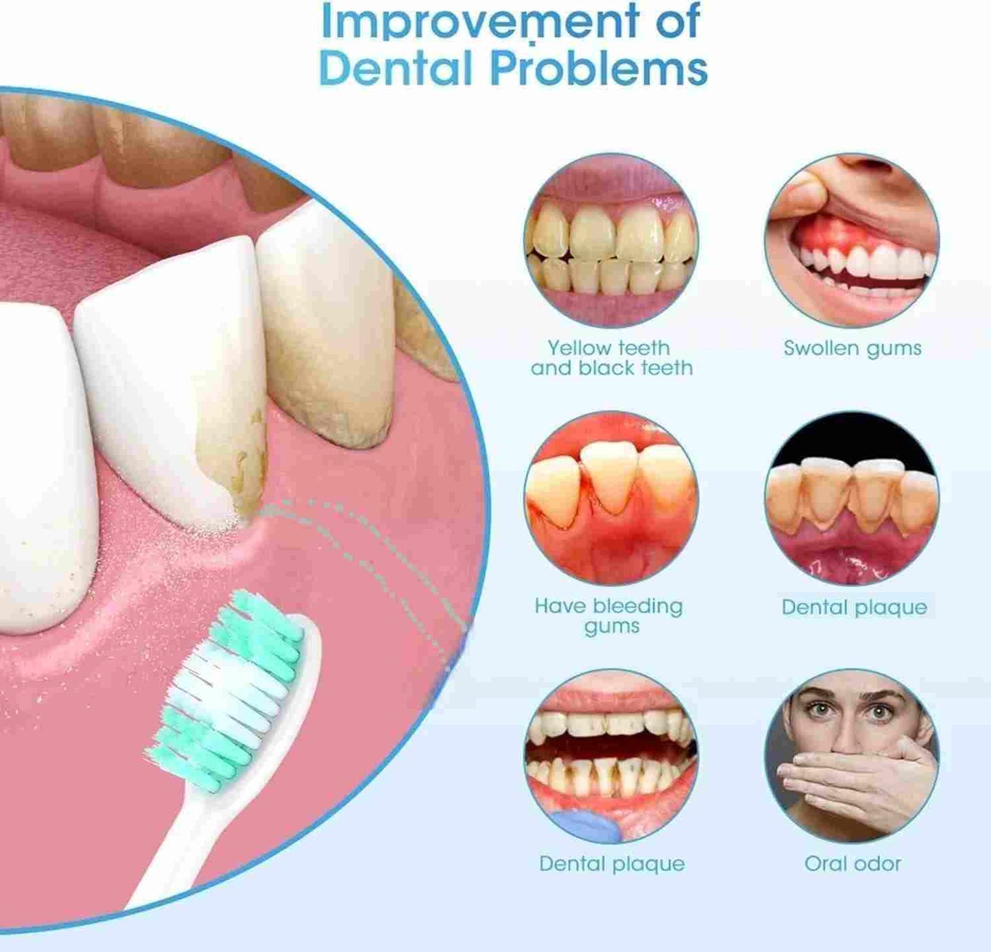 Blast Away Stubborn Tartar Instantly With This Sonic Dental Calculus Remover & Toothbrush Combo