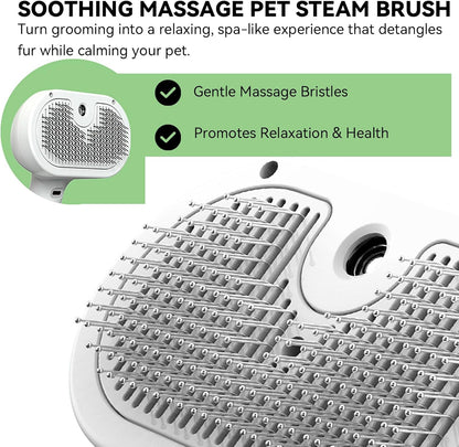 Stop Inhaling Loose Fur! Instant Steamy Grooming Locks 99% Of Flying Hair Safely