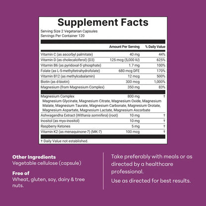 【Limited Time Buy 3 Get 1 Free】Magnesium Complex Capsules for Women