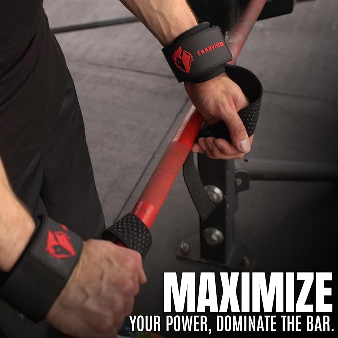 Weight Lifting Straps - Unlock Elite Grip, Crush Every Heavy PR Risk-Free