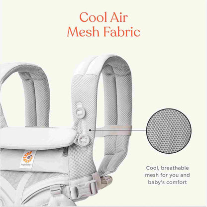 Ergonomic 4-Position Breathable Baby Carrier for Newborns to Toddlers