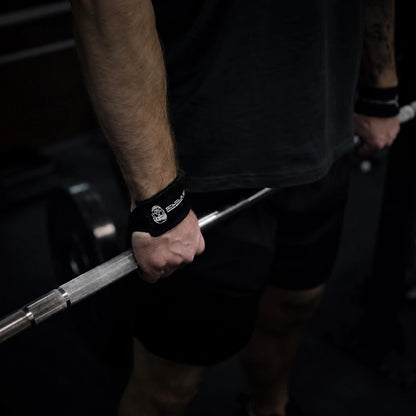 Max Strength Weightlifting Wrist Straps with Neoprene Padding for Heavy Lifting