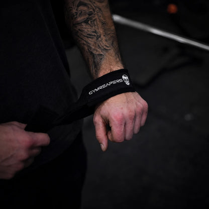 Max Strength Weightlifting Wrist Straps with Neoprene Padding for Heavy Lifting