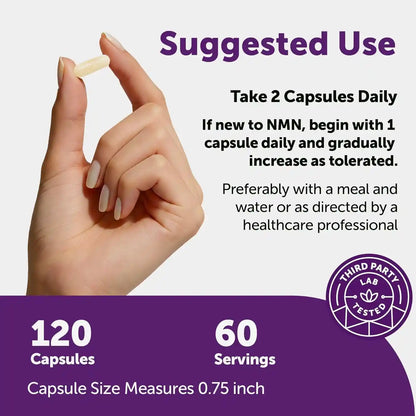 NMN Supplement – High-Strength 10-in-1 NAD+ Complex For Cellular Energy & Healthy Aging