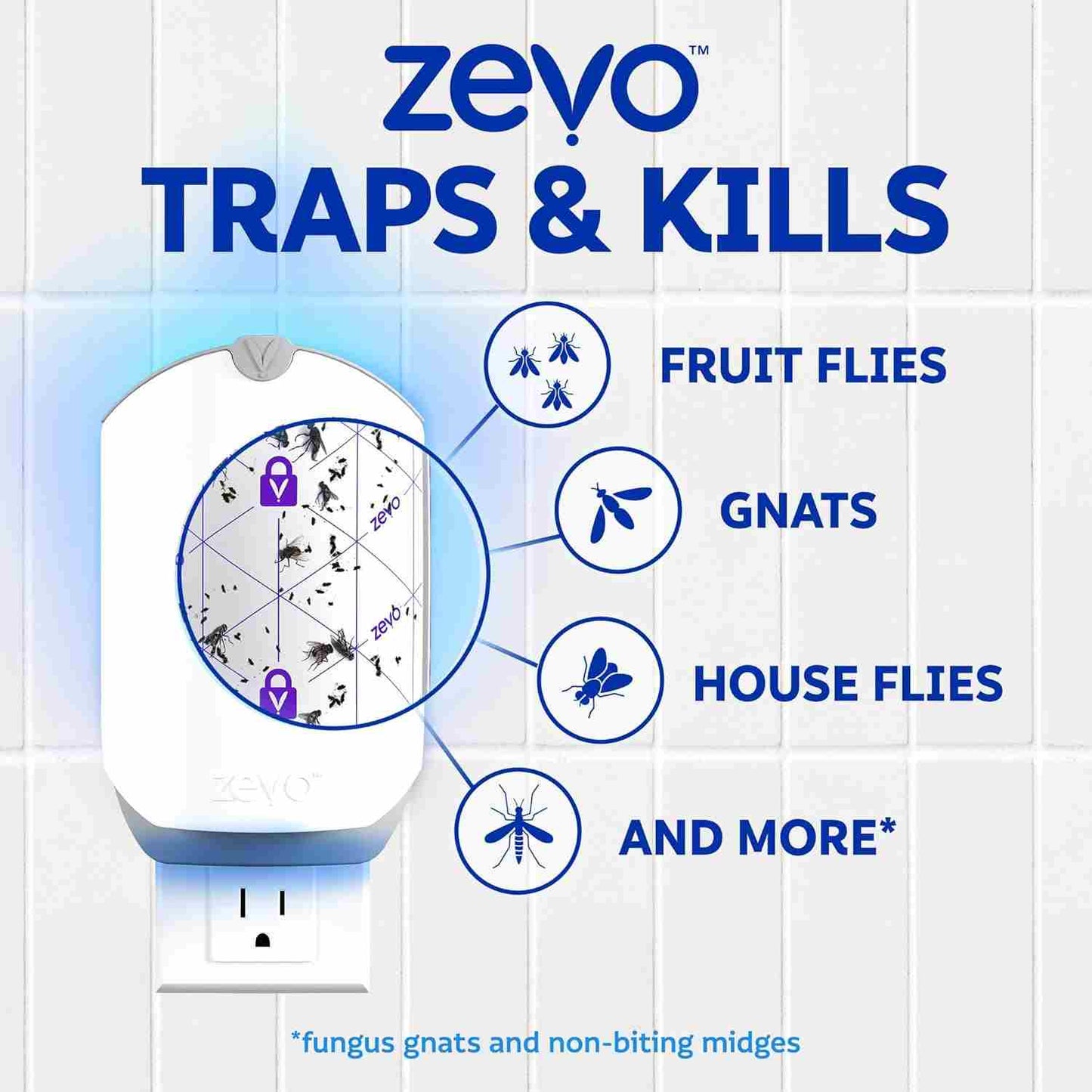 Effortless Flying Insect Refill Cartridges for 24/7 Bug-Free Home