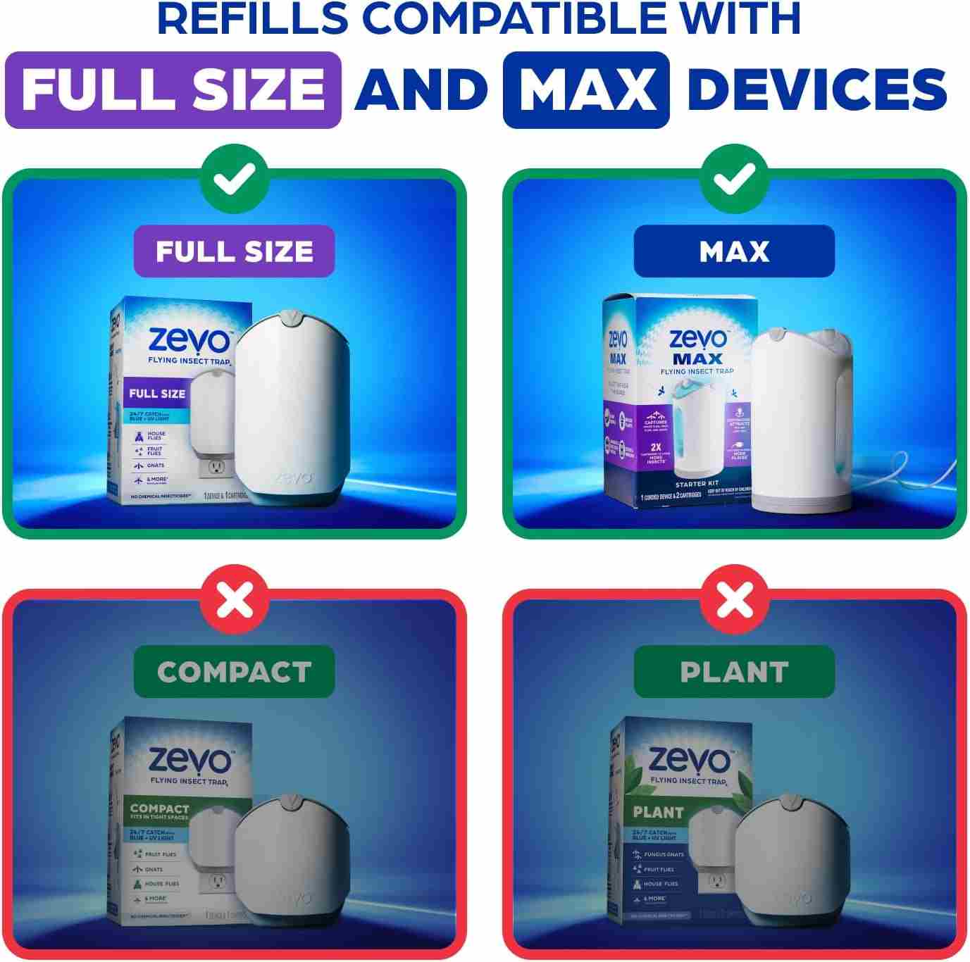 Effortless Flying Insect Refill Cartridges for 24/7 Bug-Free Home